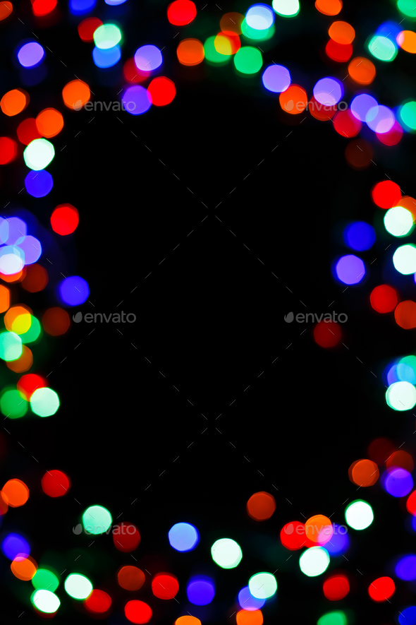 Color light blurred bokeh background, unfocused. - Stock Photo - Images