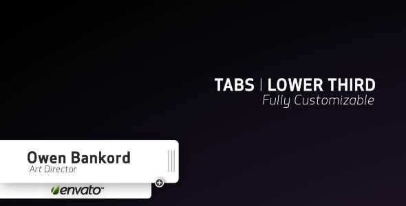 TABS l LOWER - VideoHive 1852373
