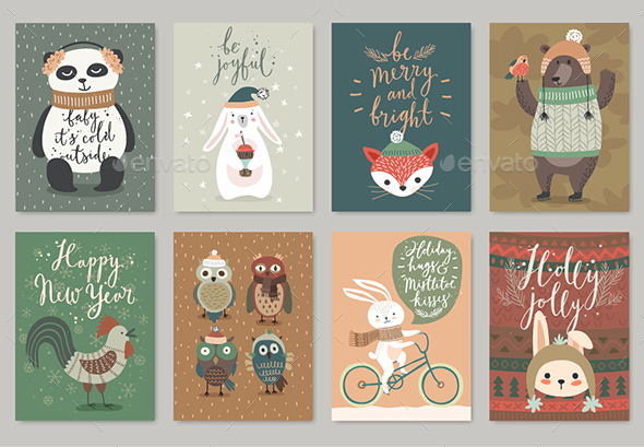 Christmas Card Set - Christmas Seasons/Holidays