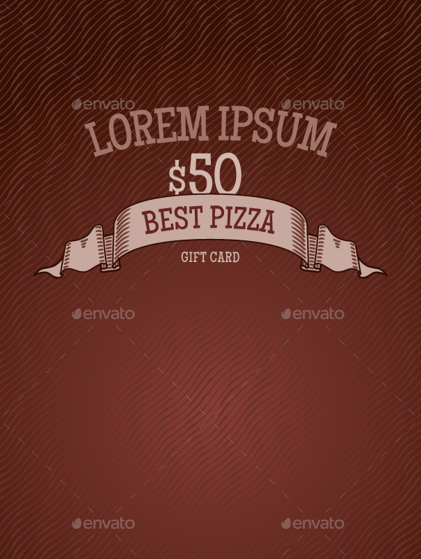 Fast Food Gift Card by ZEuS1898 GraphicRiver