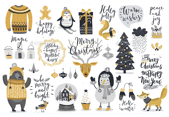 Christmas Card Set - Christmas Seasons/Holidays