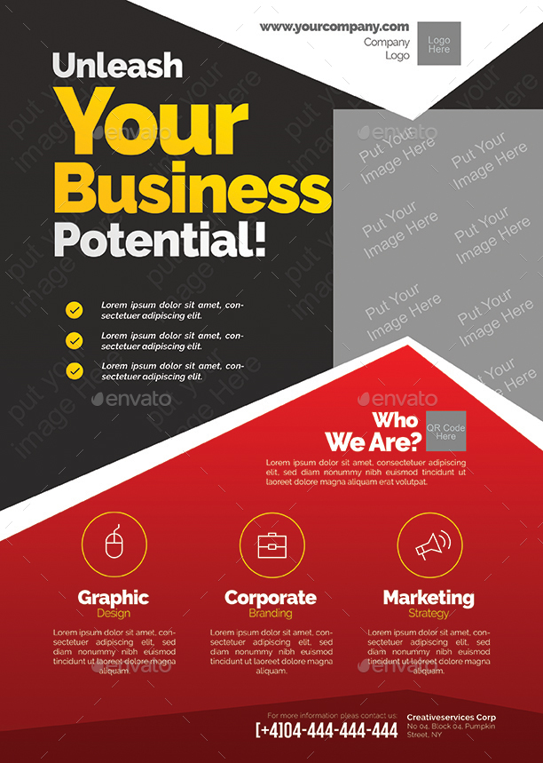Corporate Business Flyer by shamcanggih | GraphicRiver