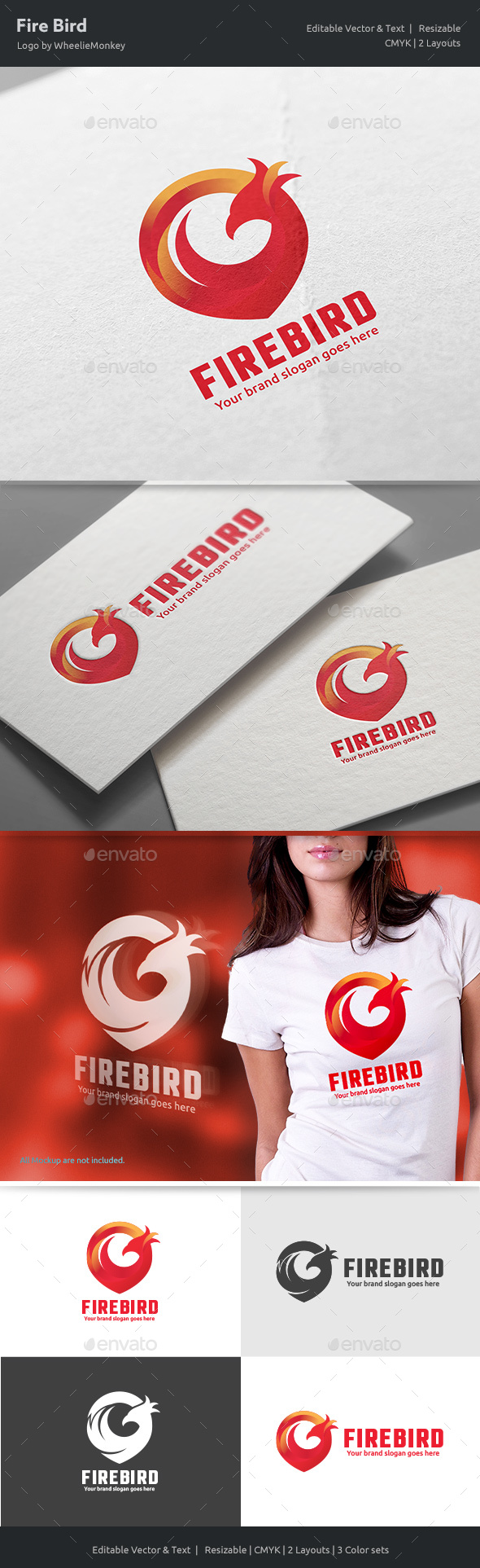 Fire Bird Logo V3