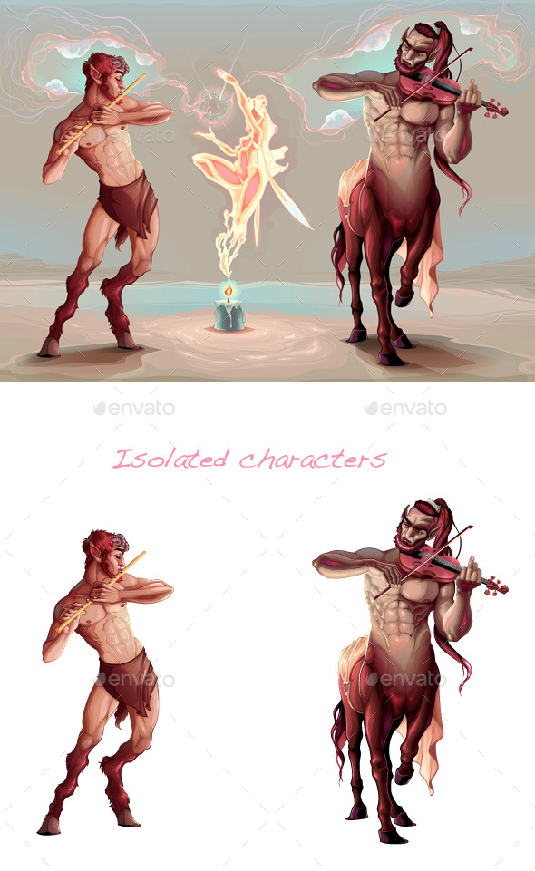 Evocation of the Spirit of the Music - Miscellaneous Characters