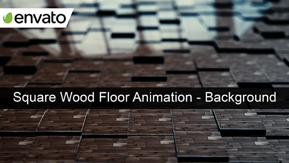 Square Wood Floor Animation - Background