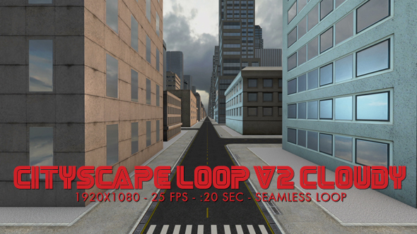 Cityscape Loop (Layout V2) Cloudy