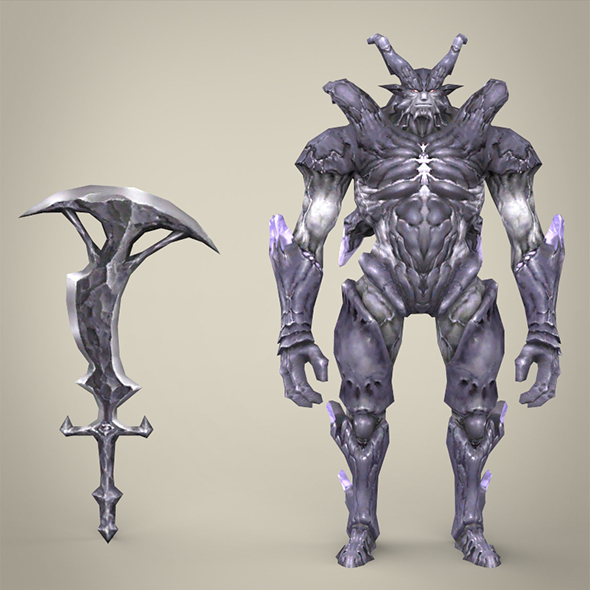 Fantasy Monster Katilaaji - 3Docean 19016704