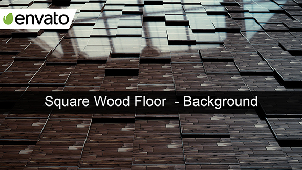 Square Wood Floor - Background