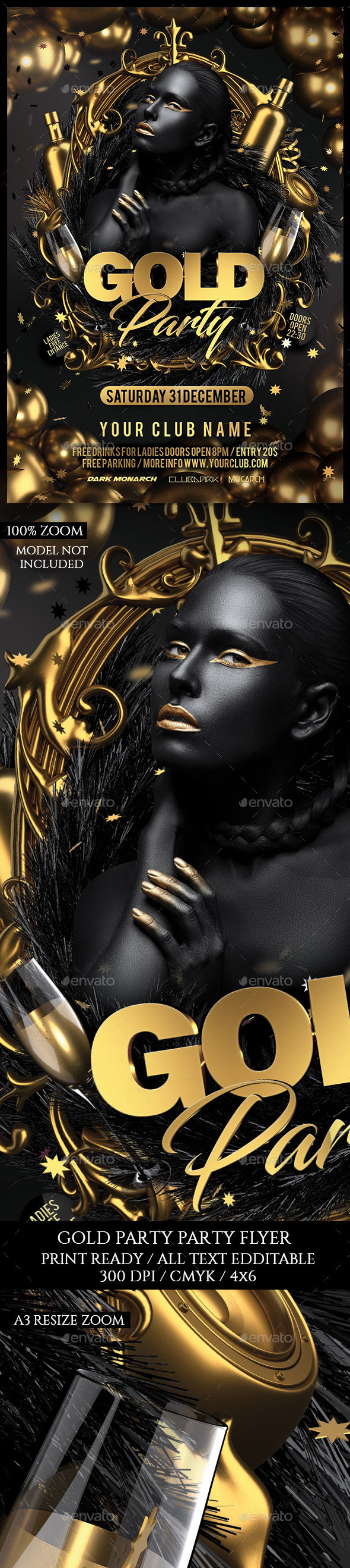 Gold Party - Clubs & Parties Events