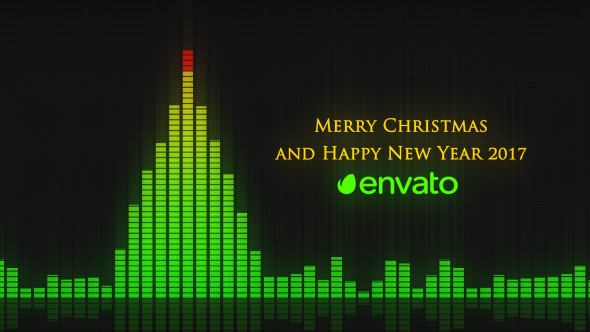 Audio Meter Christmas - VideoHive 19031292