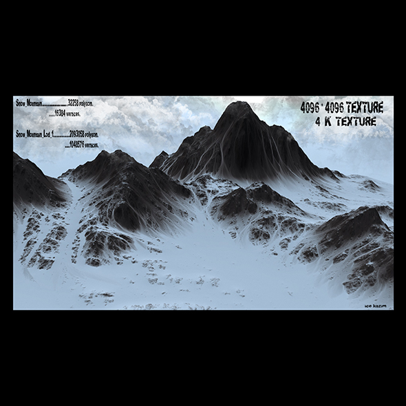 Snow_Mountain - 3Docean 19033664