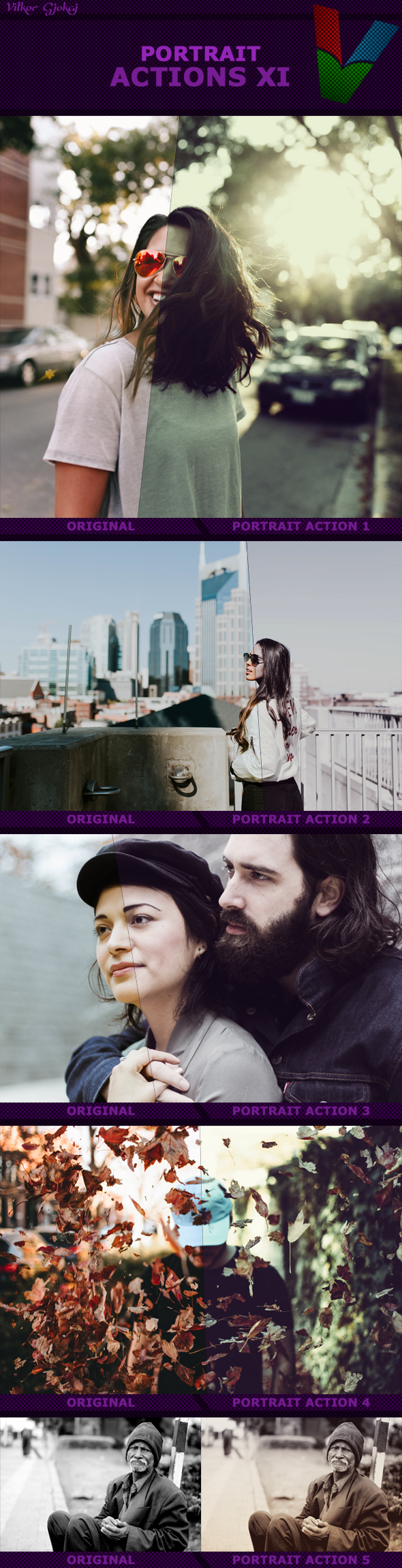 Portrait Actions XI