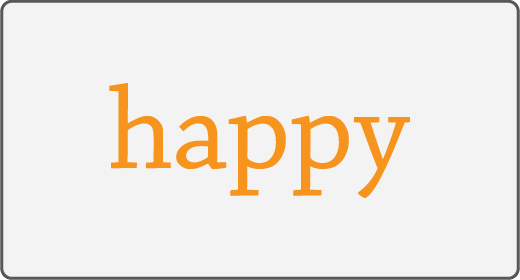 happy