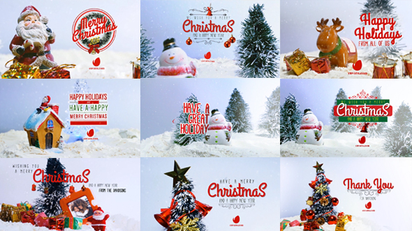 10 Miniature Christmas - VideoHive 19036442