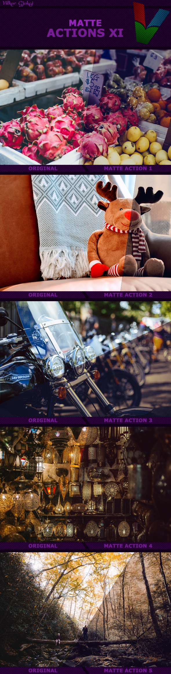 Matte Actions XI - Photo Effects Actions