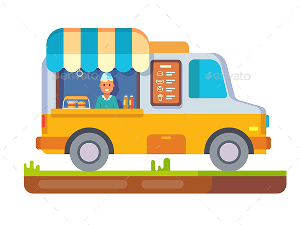 Store Fast Food Van - Retail Commercial / Shopping