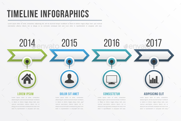 Timeline - Infographics