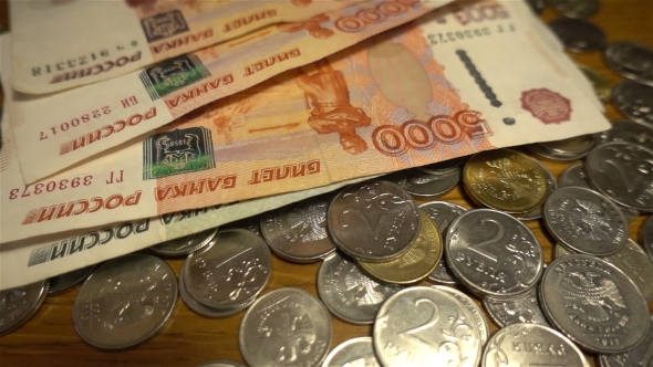 Russian Rubles , Coins and Paper
