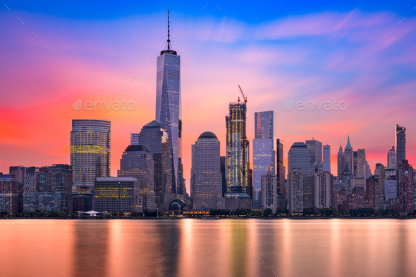 New York City Dawn - Stock Photo - Images