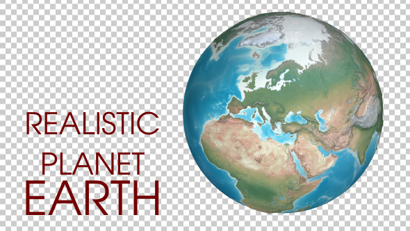 Realistic Planet Earth alt