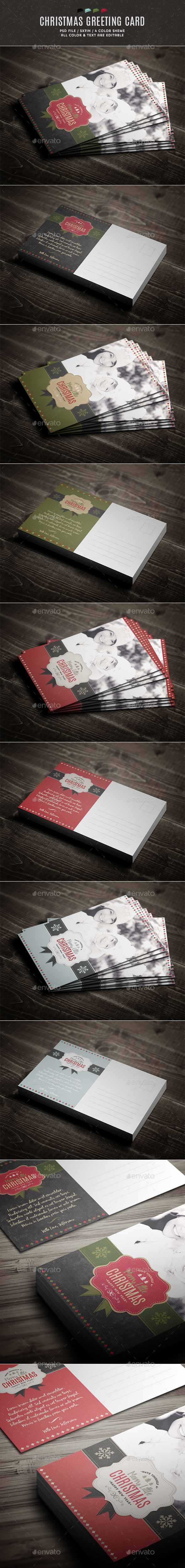 Christmas Greeting Card - Holiday Greeting Cards