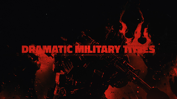 Military Movie Titles - VideoHive 19056601