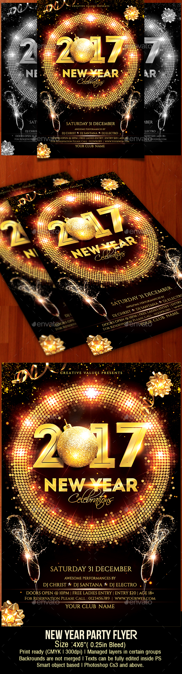 New Year Party Flyer