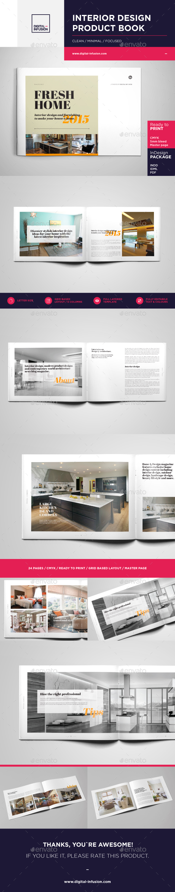 interior design brochure catalog by digital infusion graphicriver
