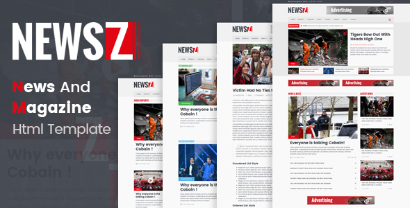 NewsZ - NewsMagazine - ThemeForest 18642479