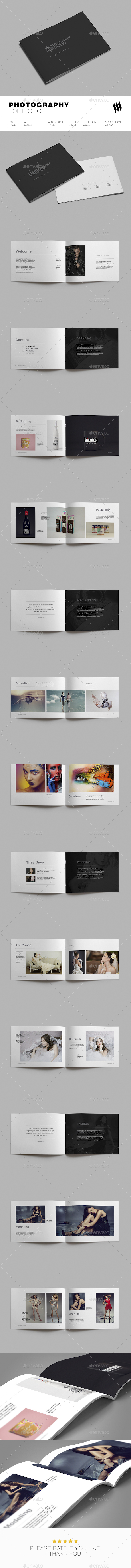 A5 Photography Portfolio - Portfolio Brochures