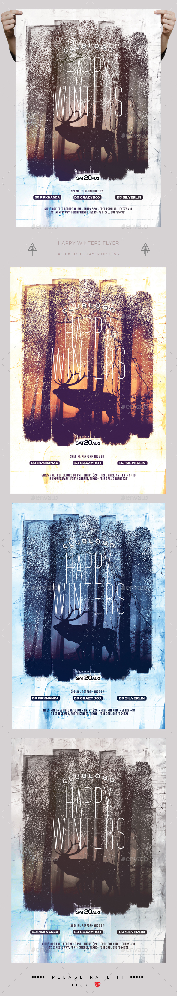happy winters flyer by creatwitter graphicriver