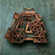 Rusted Letters with Gears Mechanic - VideoHive Item for Sale