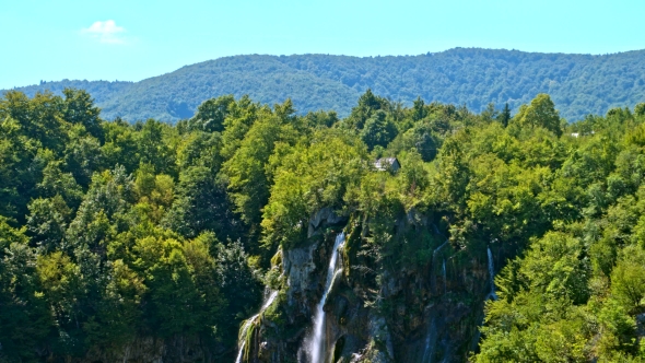 National Park Plitvicka Jezera. Europe