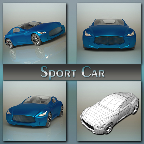 Sport car - 3Docean 19065005