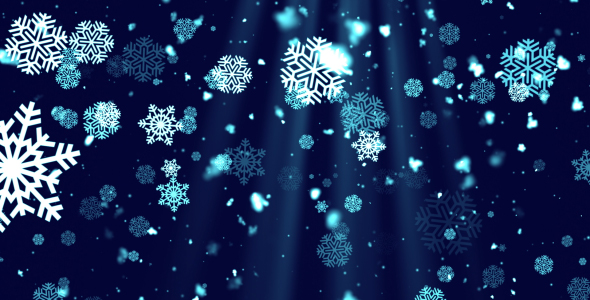 Snowflakes Falling 6, Motion Graphics | VideoHive
