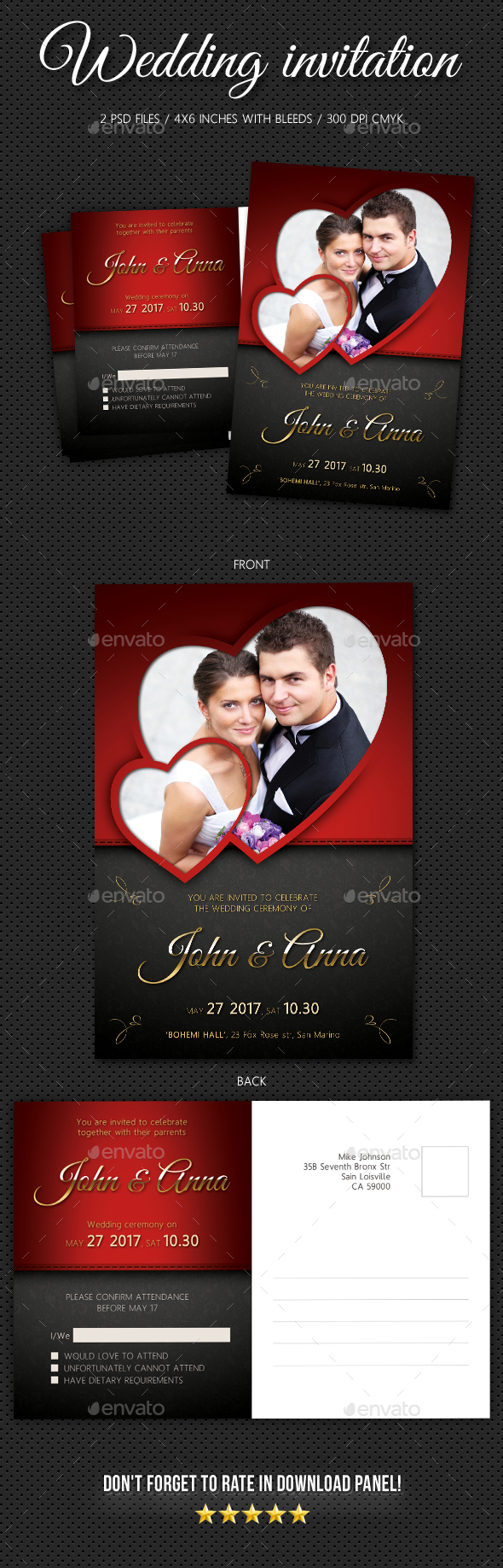 Wedding Invitation V3