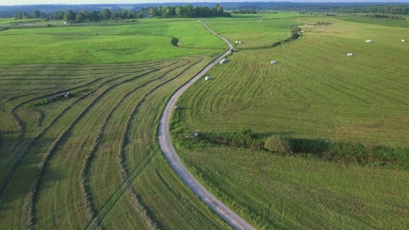 Green Meadows Aerial View