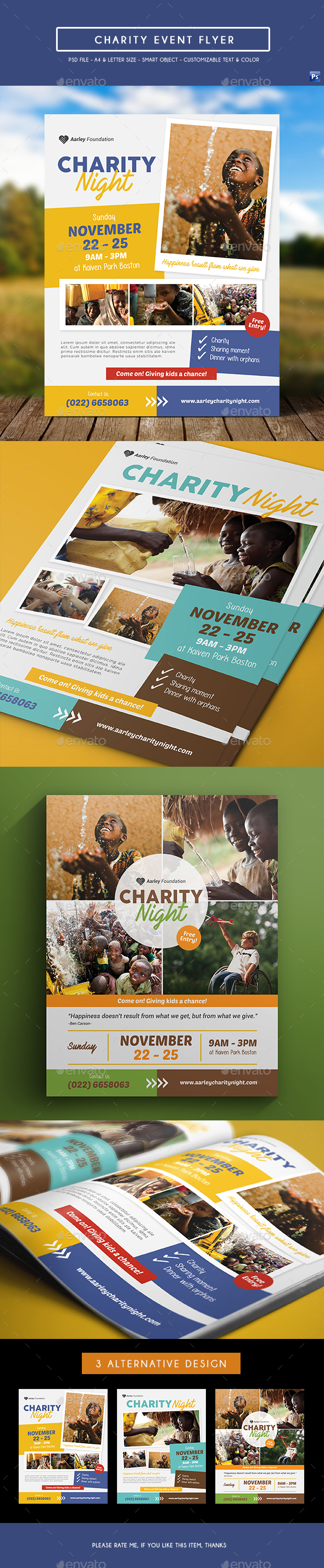 Charity Event Flyer - Events Flyers