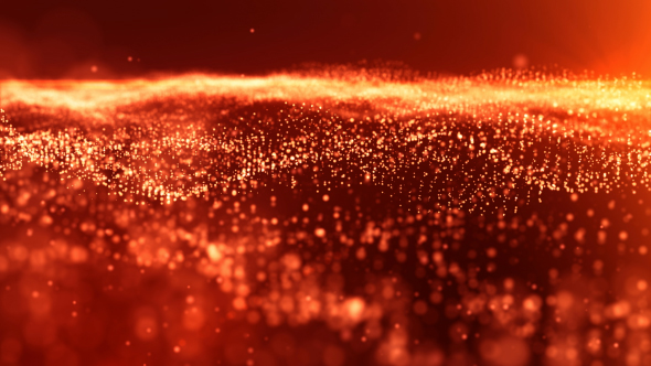 Red Christmas Sparkling particles Festive Background 02 alt