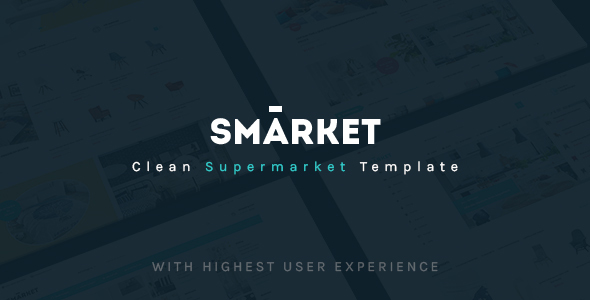 SMarket Ecommerce PSD - ThemeForest 18977119