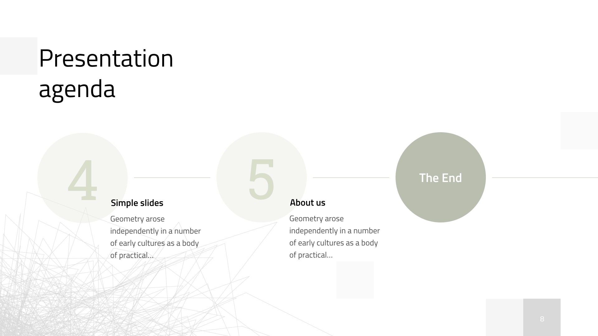 geometry powerpoint template