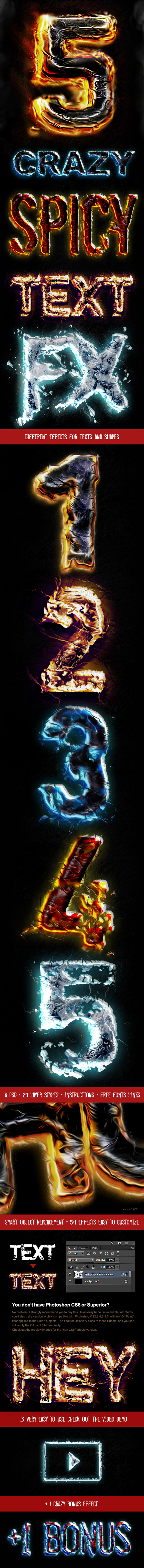 Advanced Color Photoshop Text Effects and Layer Styles - Text Effects Styles