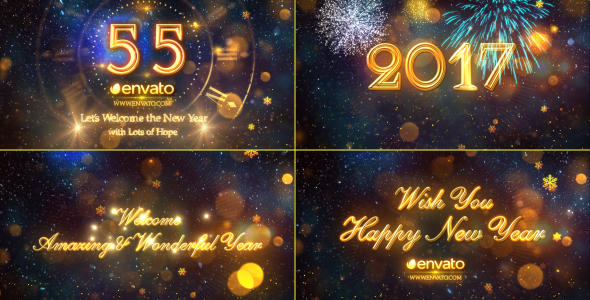 New Year Countdown 2017 by StrokeVorkz | VideoHive