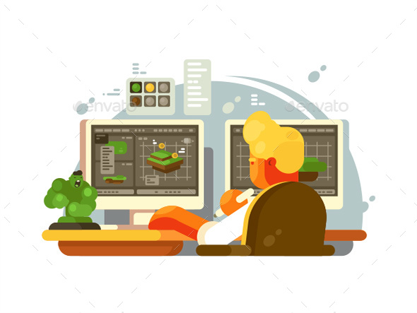 Designer 3D Modeling - People Characters