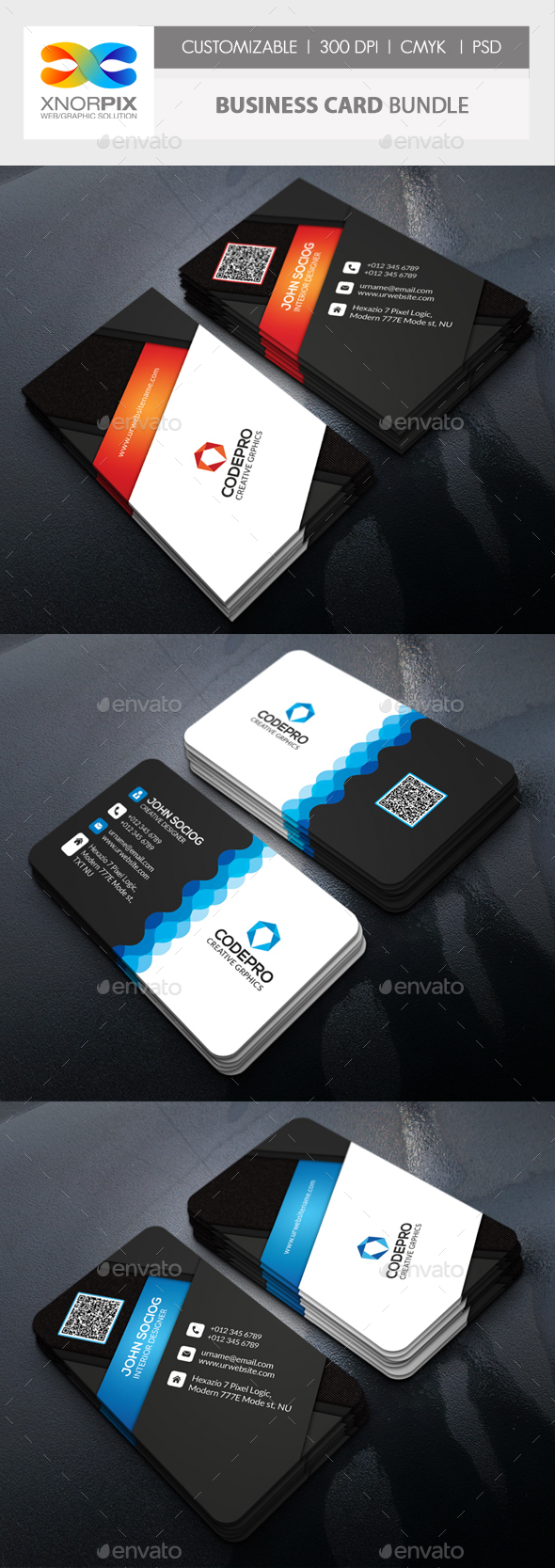 Business Card Bundle - Corporate Business Cards