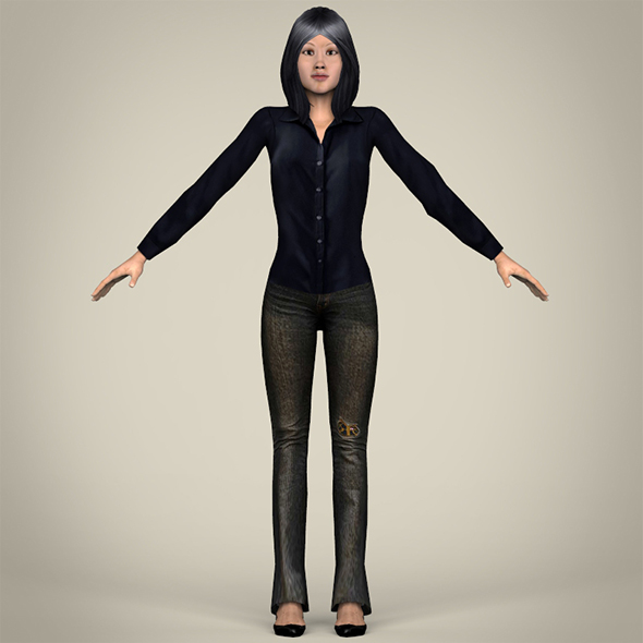 Sexy Woman Y01 - 3DOcean Item for Sale