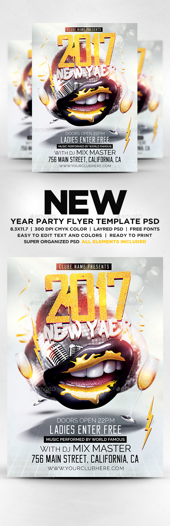 New Year Party Flyer