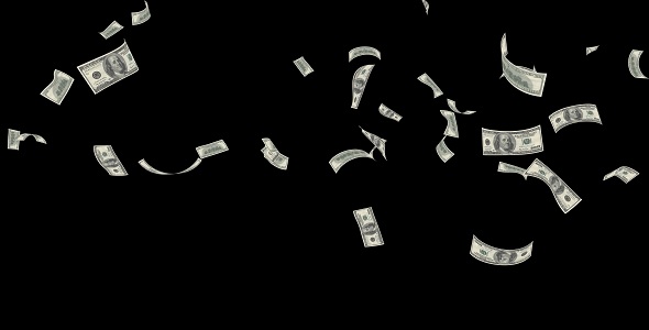 Falling Money, Dollars alt