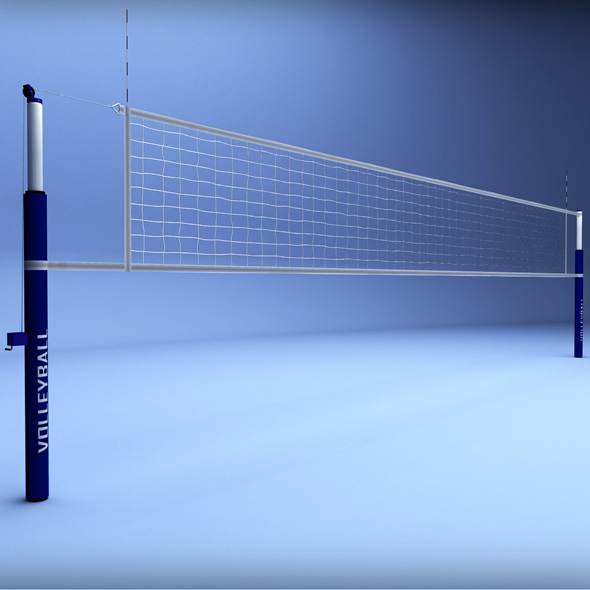 Volleyball net low - 3Docean 19085351