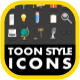 3D Toon Style Icons - VideoHive Item for Sale